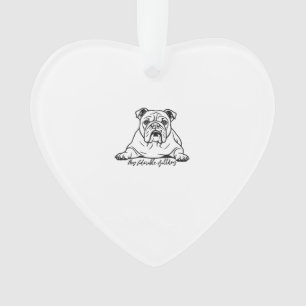 Adorable Bulldog Ornament