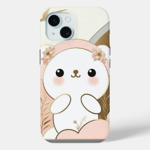 Adorable Bunny Blossom Phone case/iPhone 15 iPhone 15 Case