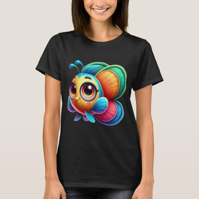 Adorable Butterfly Fish T-Shirt (Front)