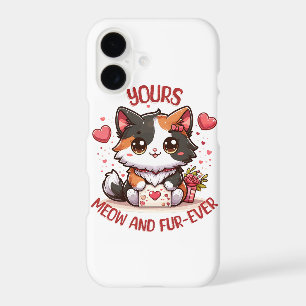 Adorable Calico Cat Valentine's Day