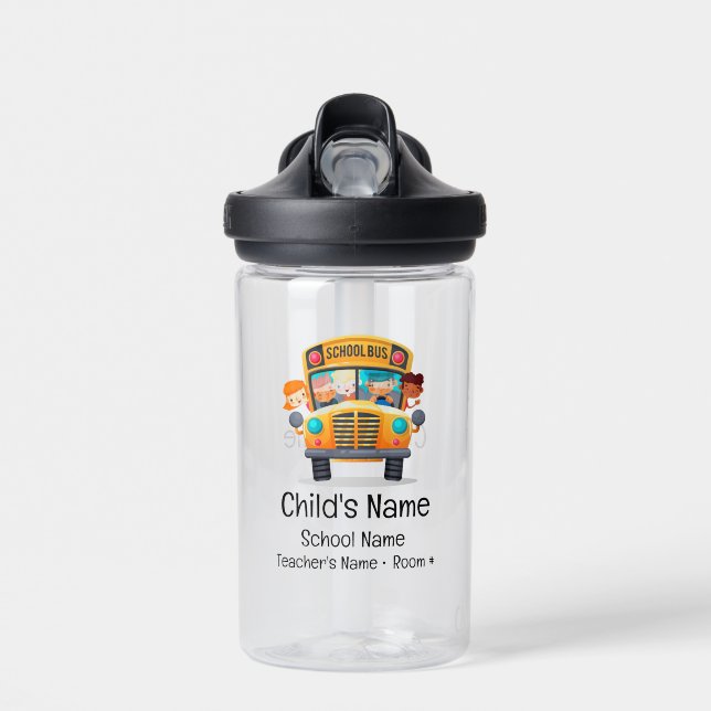 Adorable Camelback Eddy for Child's School Days Water Bottle (Front)