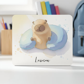 Adorable Capybara Mouse Pad 