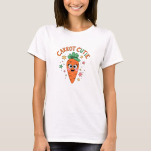 Adorable Carrot Graphics for Kawaii Fans T-Shirt