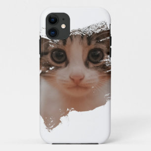 Adorable Cat Gift iPhone 11 Case