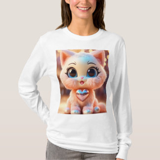 Adorable Cat Lover's T-Shir T-Shirt