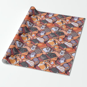 Adorable Cats Wrapping Paper