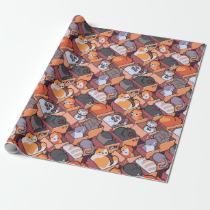 Adorable Cats Wrapping Paper