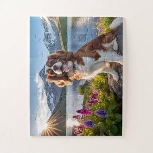 Adorable Cavalier Dog Puzzle