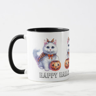 Adorable Chat Cute Halloween Mug