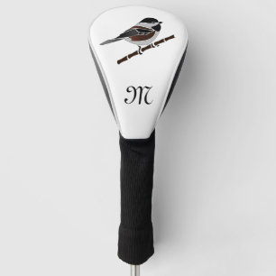 Adorable Chestnut Backed Chickadee Bird Golf Head Cover