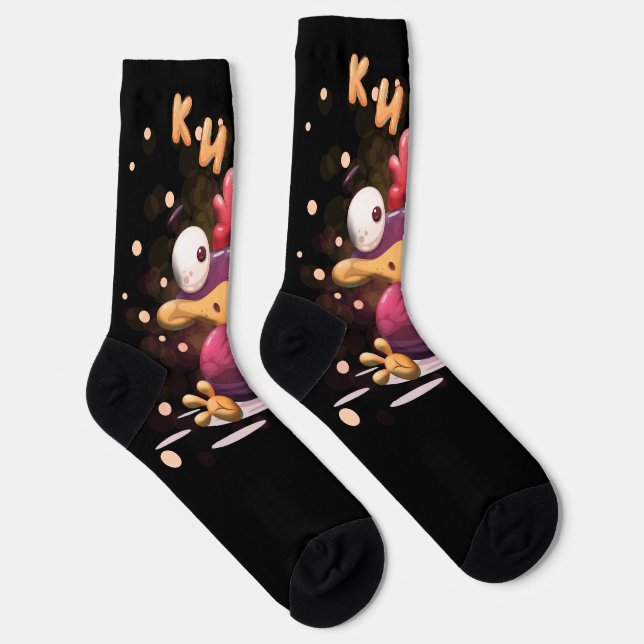Adorable Chick – Cute and Charming Socks (Right)