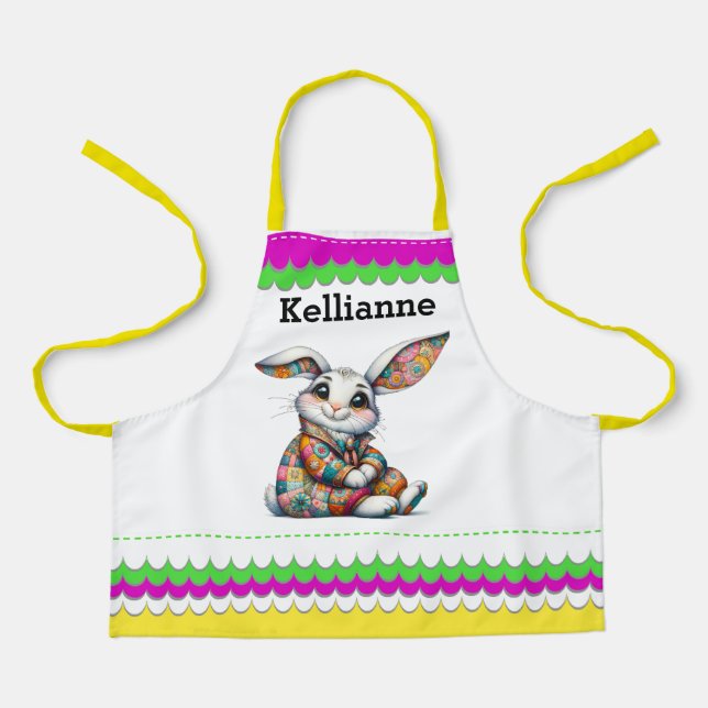 Adorable Child's Easter Apron (Front)