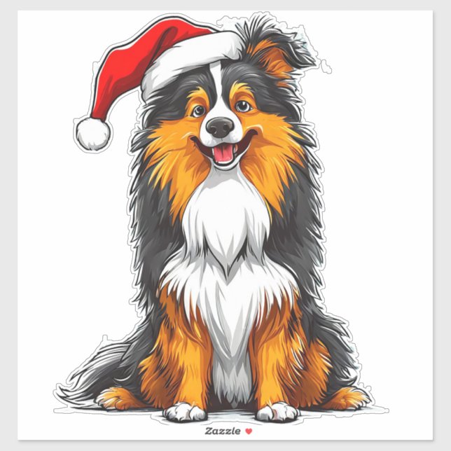 Adorable Christmas Dog (Sheet)