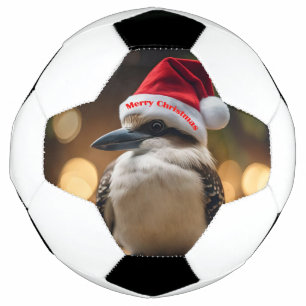 Adorable Christmas Kookaburra, Soccer Ball