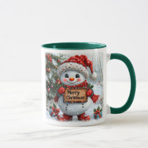 Adorable Christmas Snowman