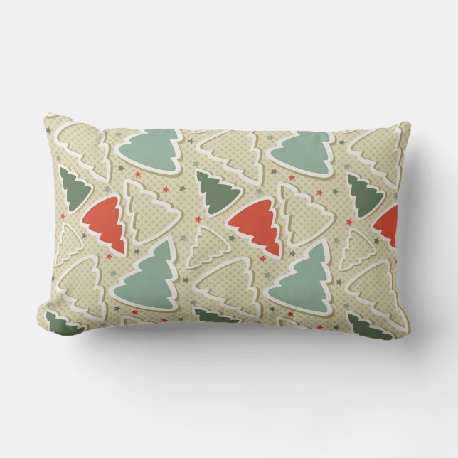 Adorable Christmas Throw Pillow (Front)