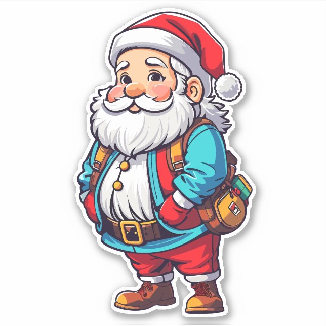 Adorable Chubby Santa (Front)