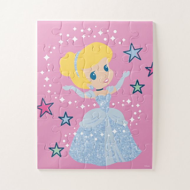 Adorable Cinderella Magical Dress Jigsaw Puzzle (Vertical)