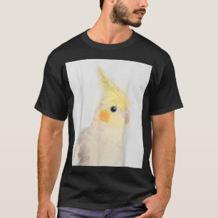 Adorable Cockatiel Portrait Cute Bird Gift T-Shirt