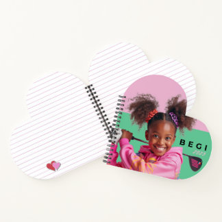 Adorable ColorfuCoeur en forme de spirale Carnet l