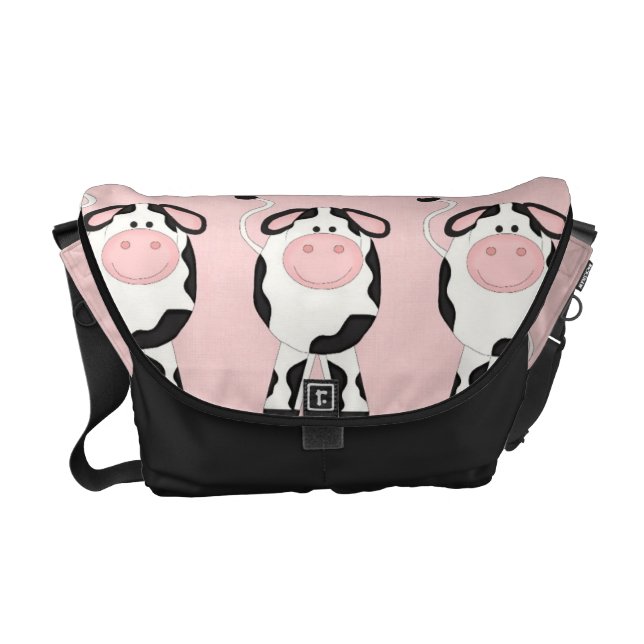 Adorable Country Cows Messenger Bag (Front)