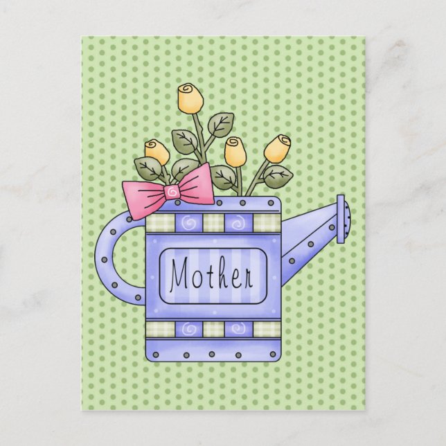 Adorable Country Floral All Occasion Giffs for Mom Postcard (Front)