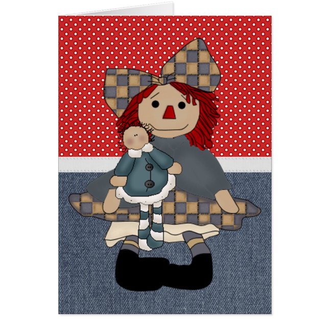 Adorable Country Rag Doll (Front)