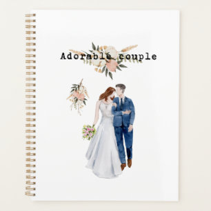 Adorable couple planner