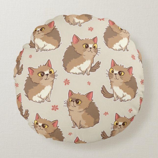adorable coussin de chat (Devant)