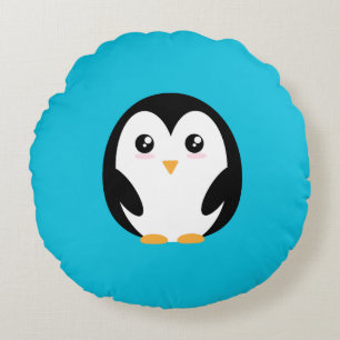 Adorable Coussin de pingouin