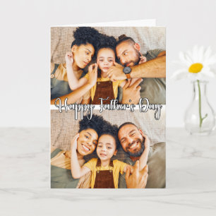 Adorable Custom 2-photos Template Father's Day