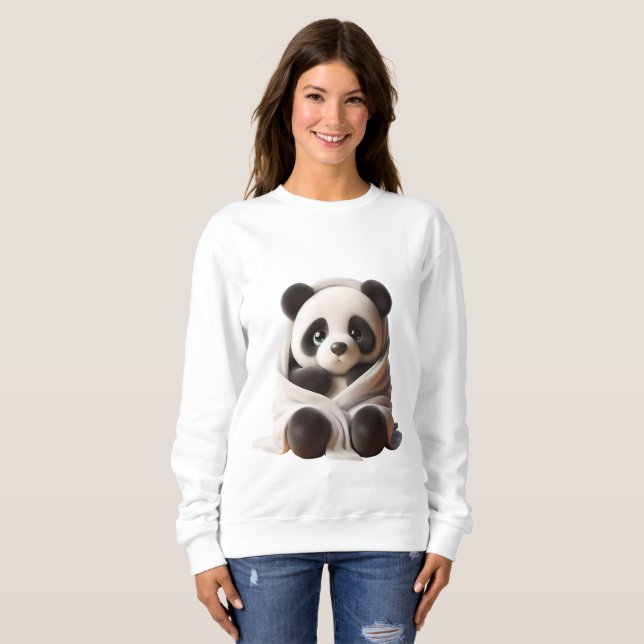 Adorable cute animal Basic Sweatshirt (Front Full)