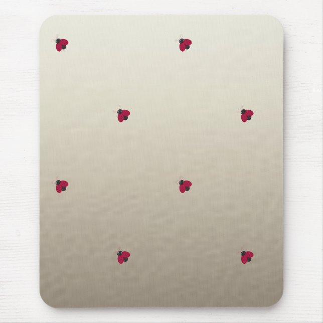 Adorable Cute ,Ladybugs,Luminous-Personalized Mouse Pad (Front)