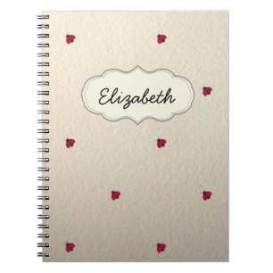 Adorable Cute ,Ladybugs,Luminous-Personalized Notebook