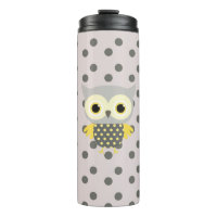 Adorable cute Owl dots pattern nursery kids boy