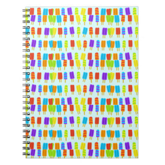 Adorable cute summer popsicles icecream kawaii le notebook