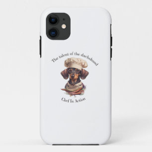 Adorable Dachshund Chef iPhone 11 Coque