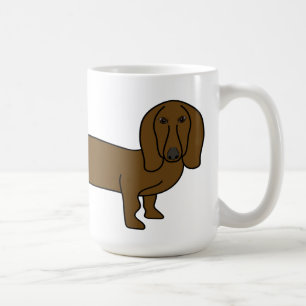 Adorable Dachshund Coffee Mug