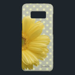 Adorable Daisy,Flower,Polka Dots   -Personalized Case-Mate Samsung Galaxy S8 Case<br><div class="desc">Adorable yelow  daisy on polka dots  with your name.</div>