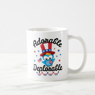 Adorable Deplorable Owl Trump 2016 Coffee Mug