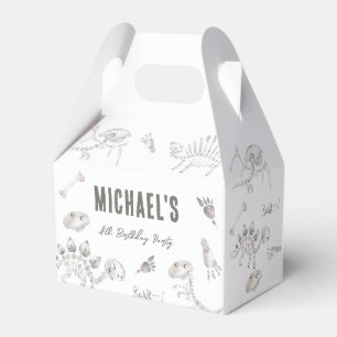 Adorable Dino Dig Birthday  Favor Box