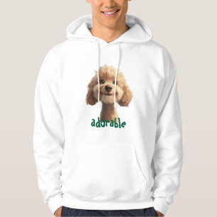 Adorable Dog Illustration Hoodie - Perfect for Pet