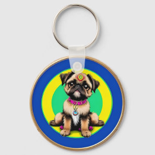 Adorable Dog Keychain