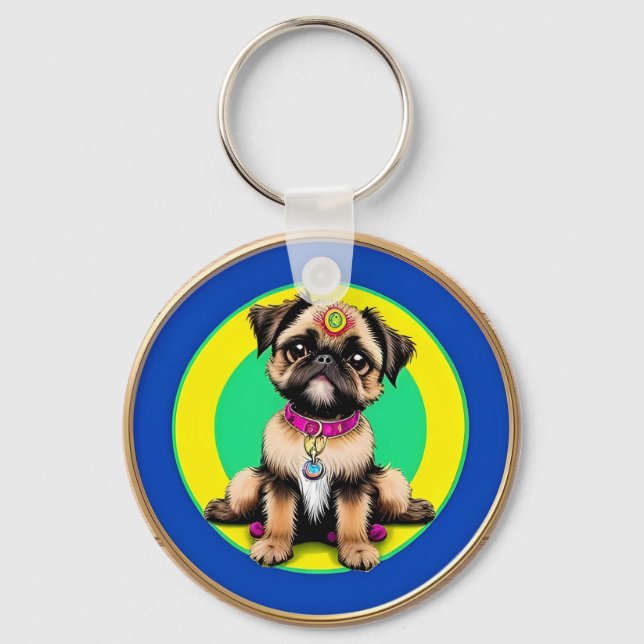 Adorable Dog Keychain (Front)