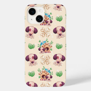 Adorable Dog Pattern  Case-Mate iPhone 14 Case