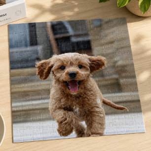 Adorable Dog Photo   Upload Your Pup Fur Baby Jigsaw Puzzle