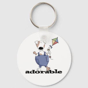 Adorable Dog T-shirts and Gifts Keychain