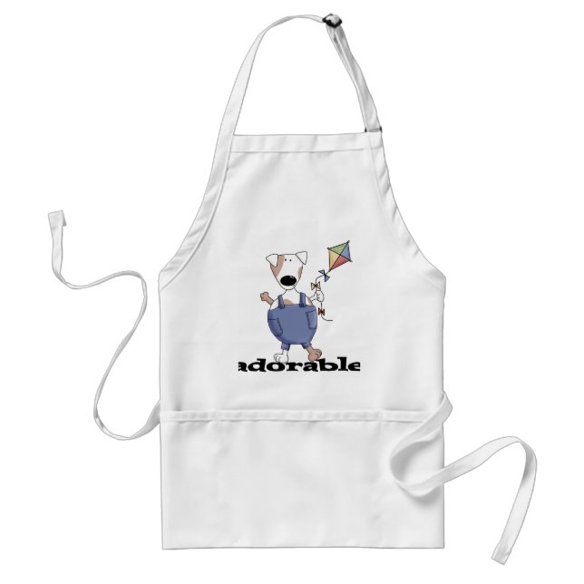 Adorable Dog T-shirts and Gifts Standard Apron (Front)