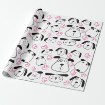 Adorable Dog-Themed Pattern Design
