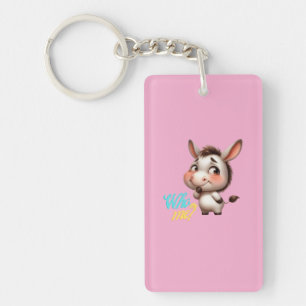 Adorable Donkey for Christmas 2024 - Perfect Gift Keychain